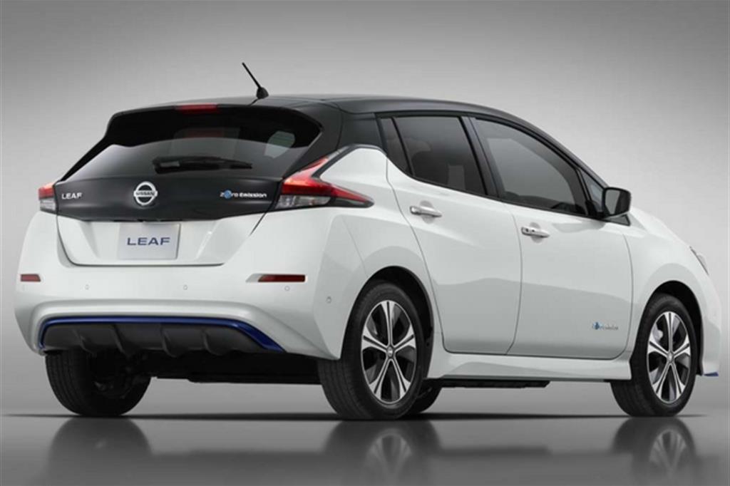 Nissan Leaf e+ porta l'autonomia elettrica a 385 km
