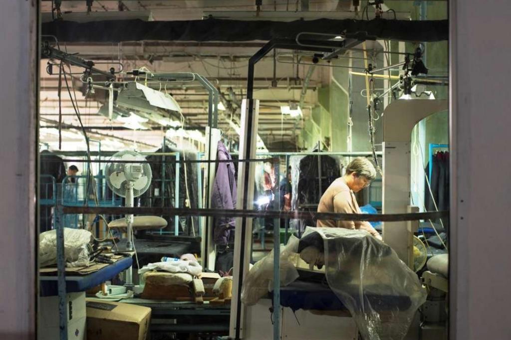 Una fabbrica ucraina di abbigliamento (Credits Clean Clothes Campaign)