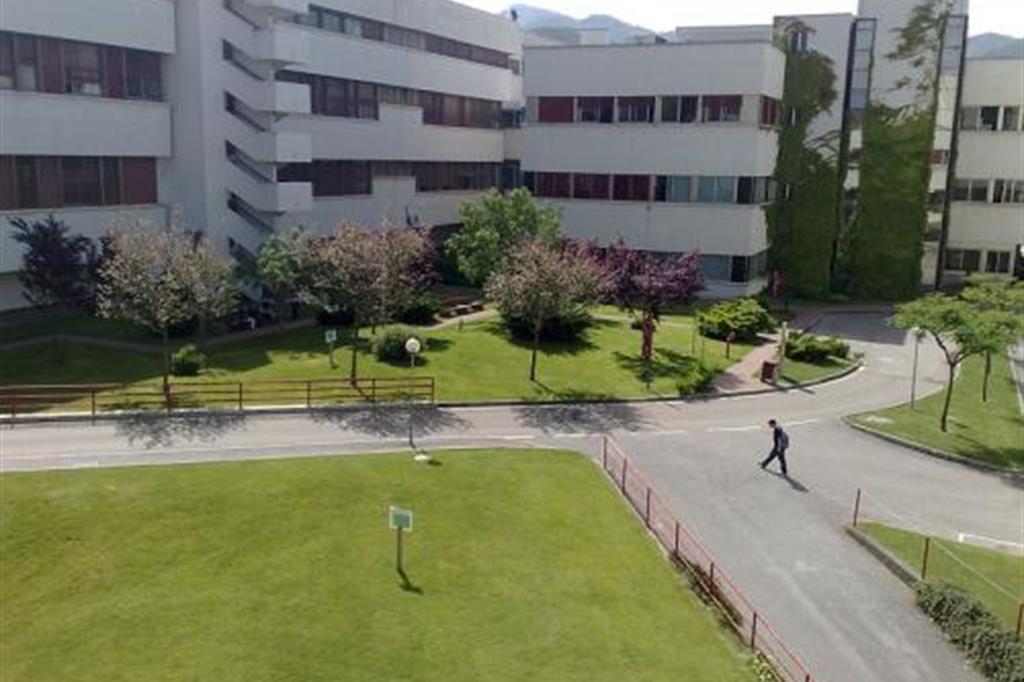 Il campus dell'Università di Salerno a Fisciano