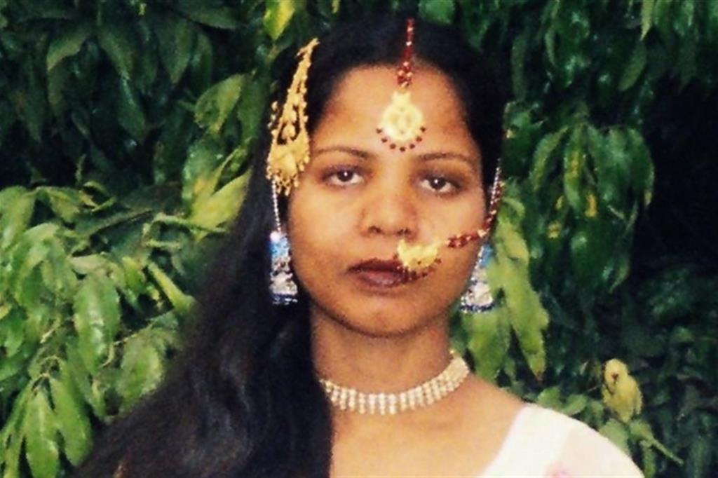 Asia Bibi in una foto d'archivio (Ansa)
