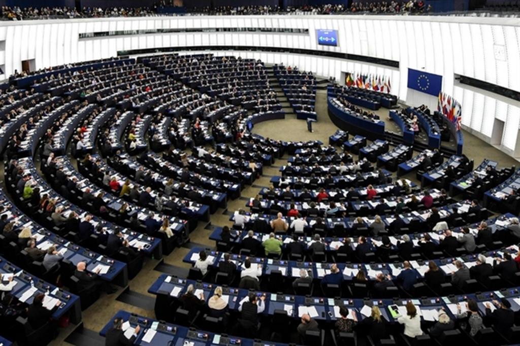 Il Parlamento europeo di Strasburgo (Ansa)