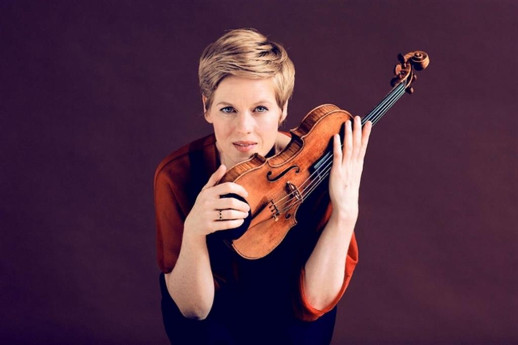 La violinista tedesca Isabelle Faust