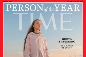 Greta Thunberg persona dell'anno per Time