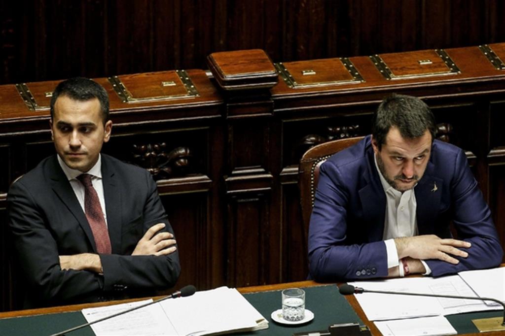 Tav ad alta tensione tra i vicepremier Di Maio e Salvini (Ansa)