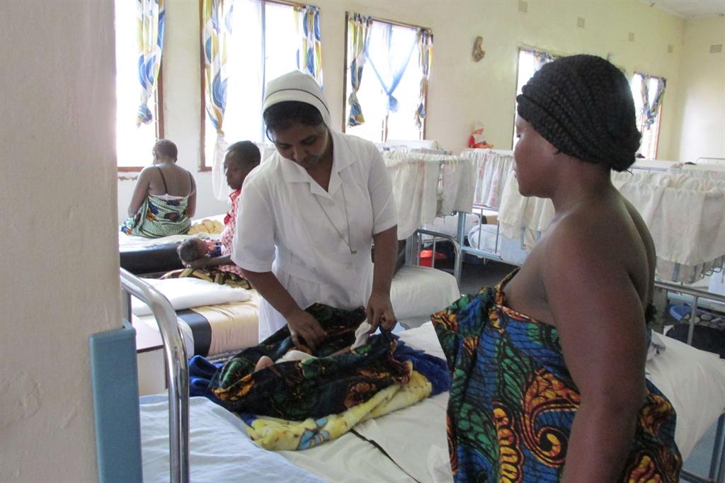 L'ospedale di Chirundu, nello Zambia, dove da sempre sono presenti le suore di Maria Bambina