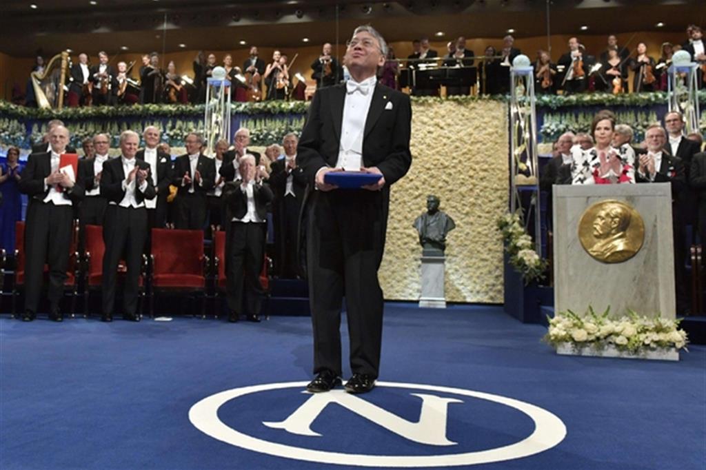 L’ultima consegna del Nobel per la Letteratura: nel 2017 a Kazuo Ishiguro / Epa