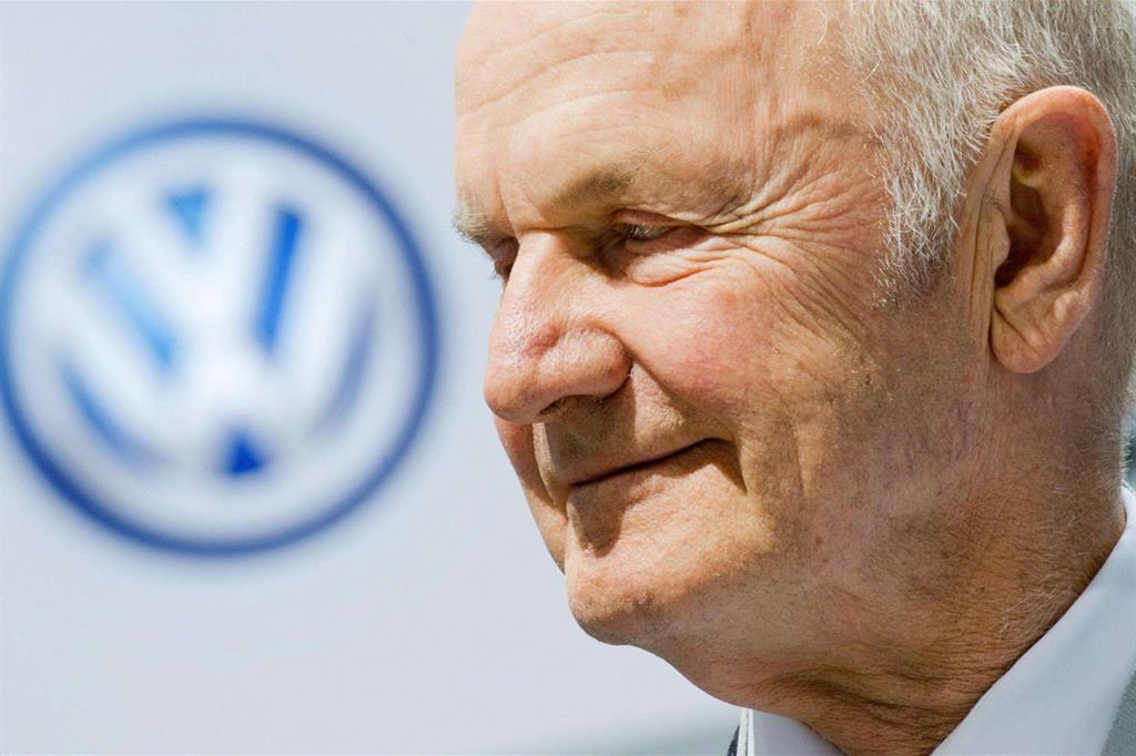 Ferdinand Piech, ex amministratore delegato e presidente di Volkswagen, in una foto del 2014 (foto Ansa)