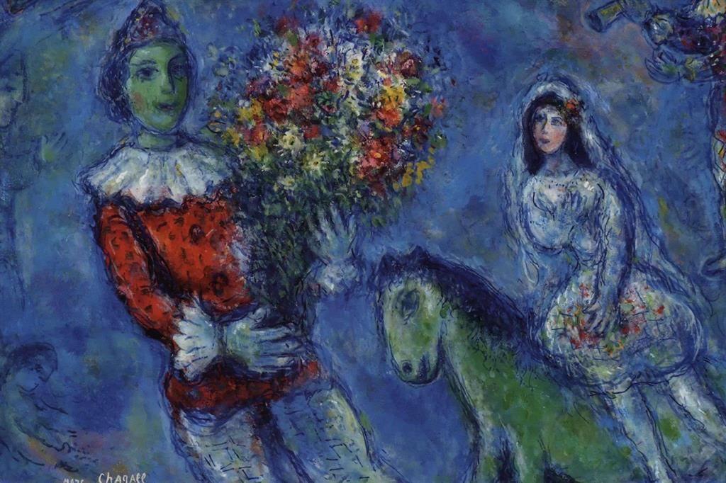 Un dipinto di Marc Chagall