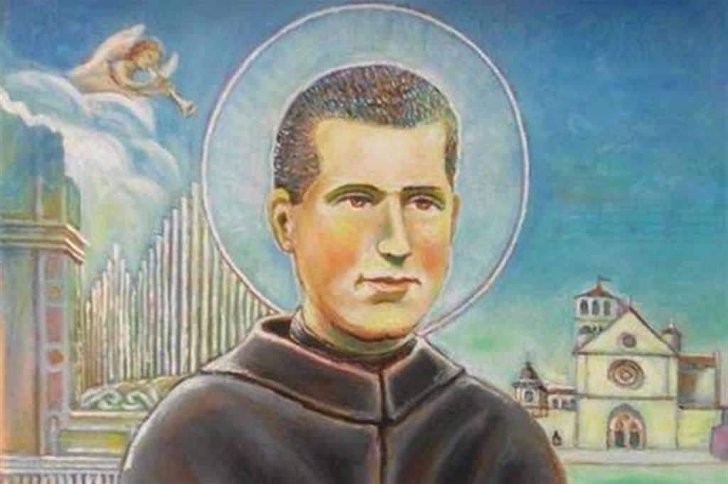Padre Antonio Mansi in un ritratto di Giovanni Crabuzza (particolare)