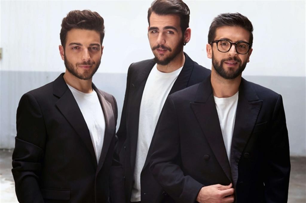 Il trio lirico-pop Il Volo, da sinistra i cantanti Gianluca Ginoble, Ignazio Boschetto e Piero Barone / Julian Hargreaves