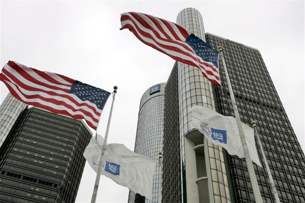 La sede di Detroit di General Motors (Ansa)