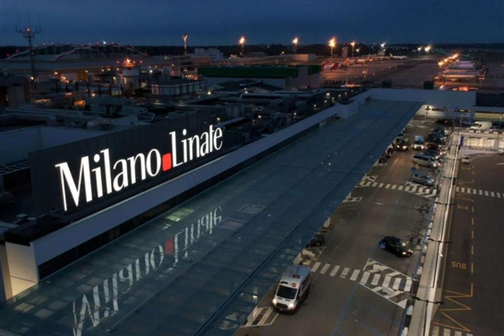 L’aeroporto di Linate, alle porte di Milano