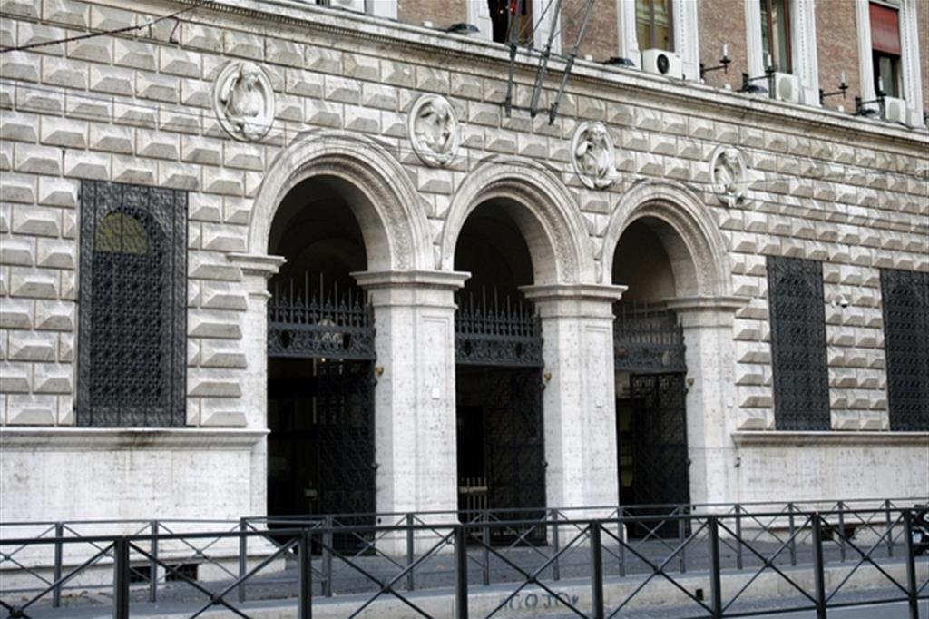 La sede del ministero della Giustizia in via Arenula a Roma
