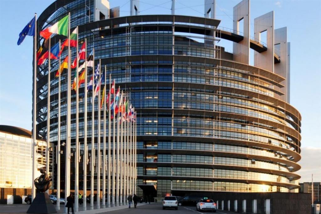 La sede del Parlamento europeo a Strasburgo in Francia (Ansa)