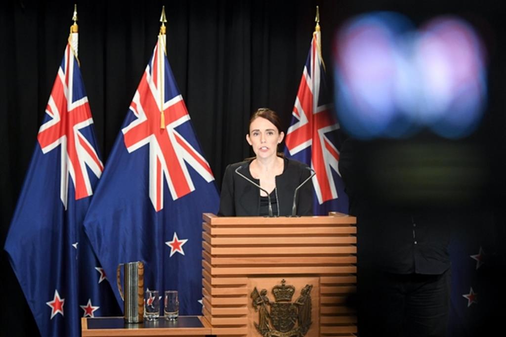 La premier neozelandese Jacinda Ardern (Fotogramma)