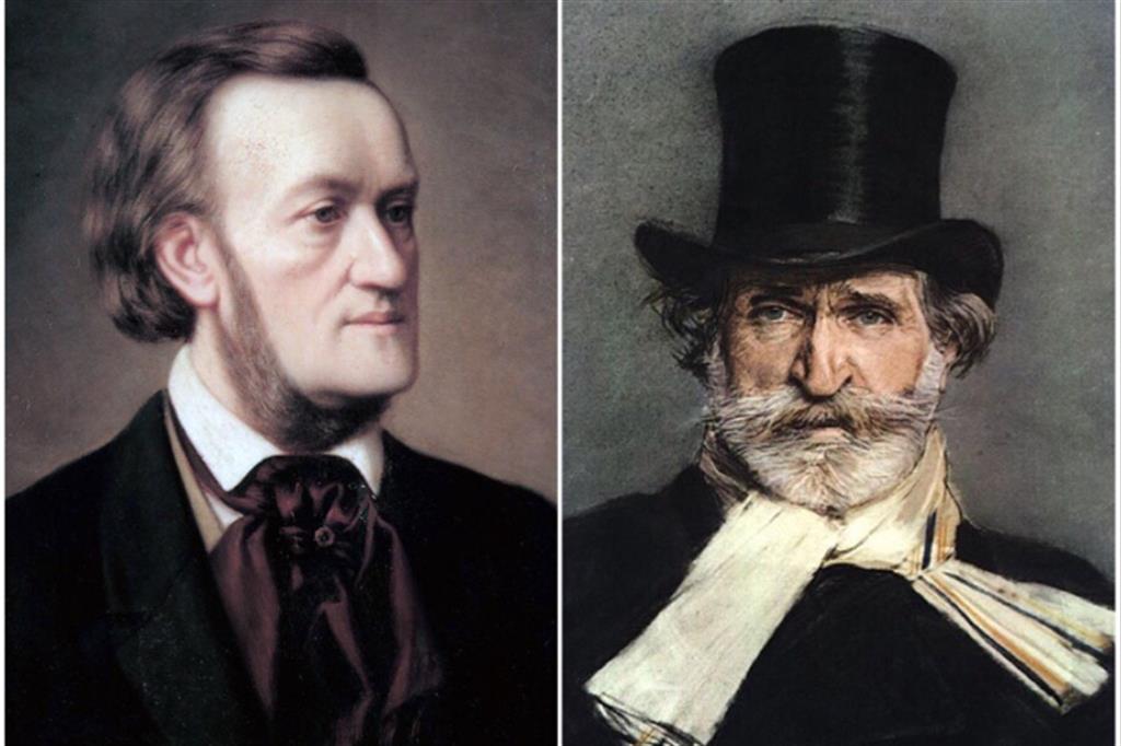 Richard Wagner e Giuseppe Verdi