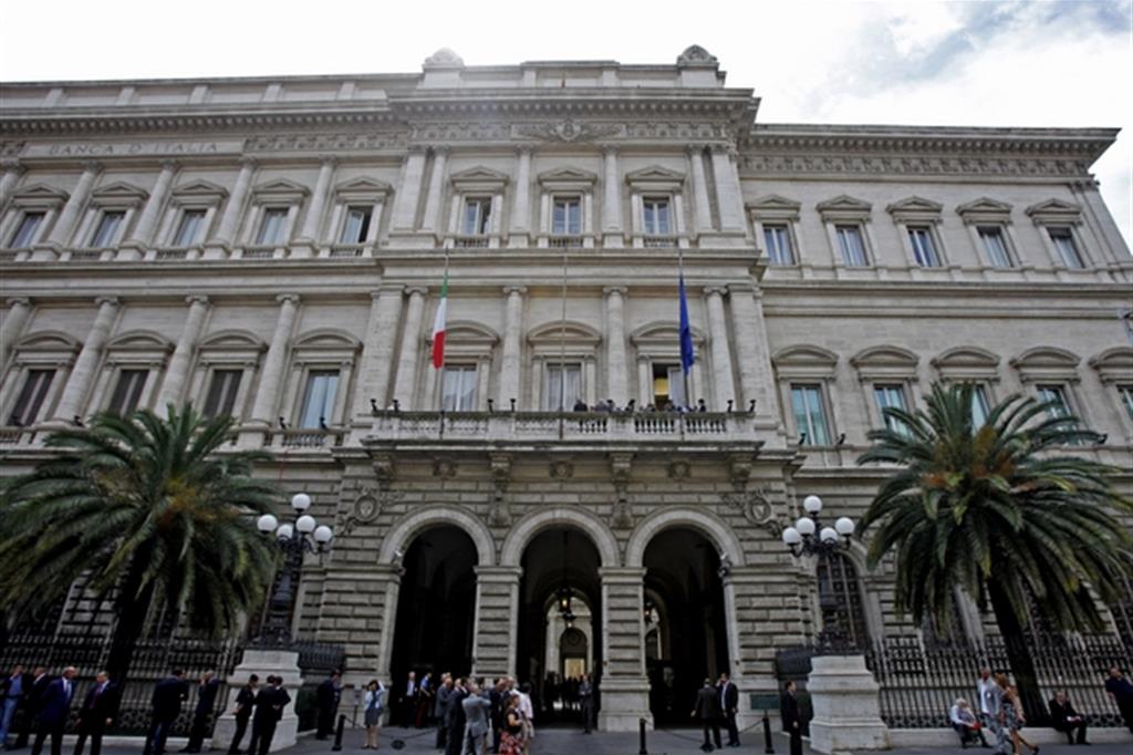 Palazzo Koch, sede della Banca d'Italia a Roma (Ansa)