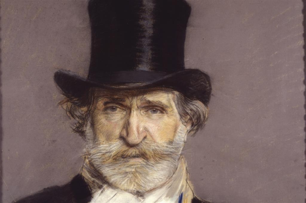 Un celebre ritratto di Giuseppe Verdi, 1886, opera di Giovanni Boldini, Galleria Nazionale d’Arte Moderna di Roma