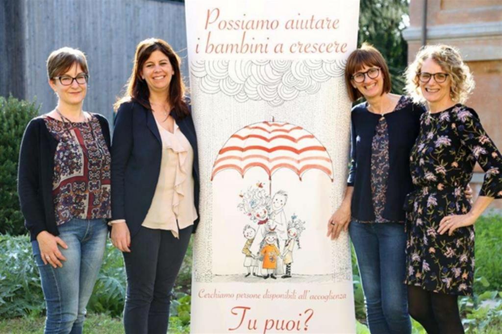 Da sinistra Silvia Gazzola, Sabrina Passuello, Sonia Scalco e Nancy Zanardello