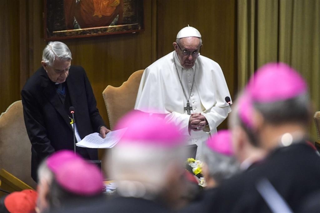 Papa Francesco all’apertura dell’Incontro in Vaticano sulla tutela dei minori
