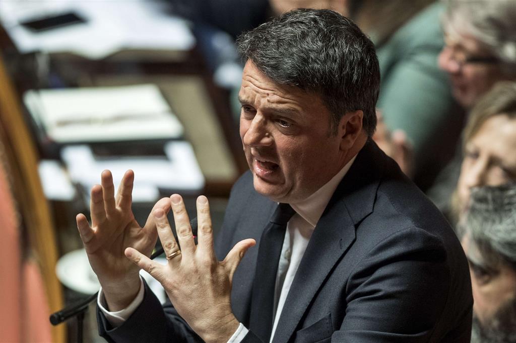 Il leader di Italia Viva in Senato