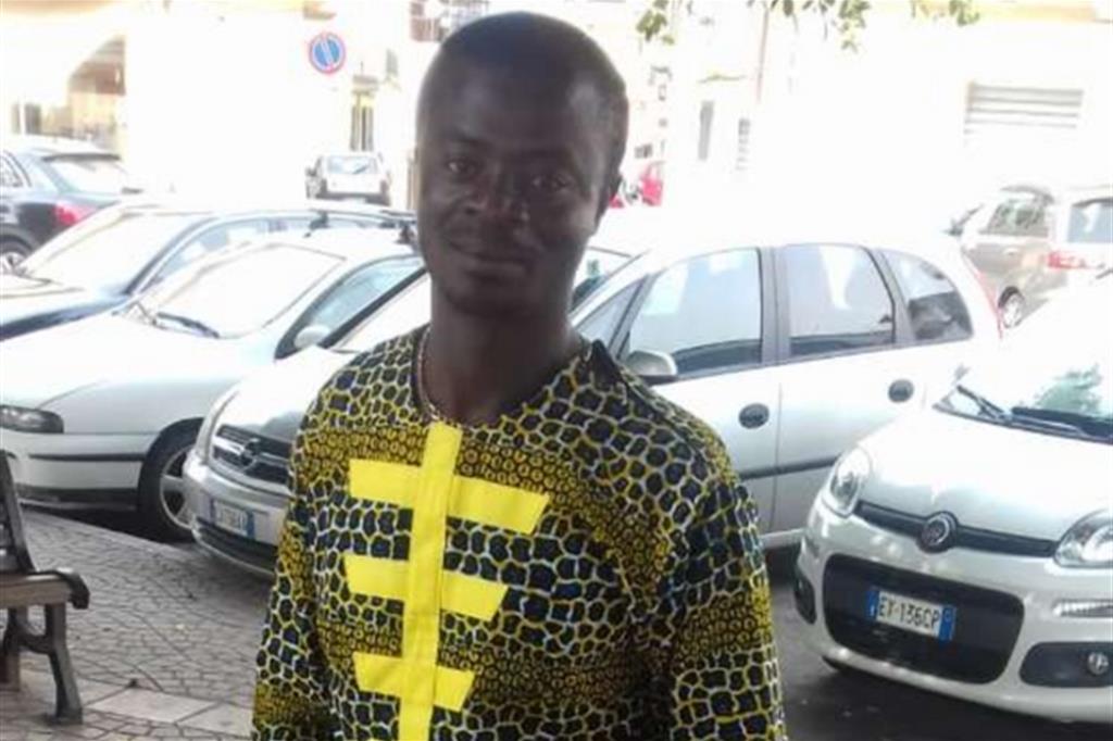 Eric, 32 anni, originario del Ghana, morto di leucemia nei giorni scorsi in Calabria