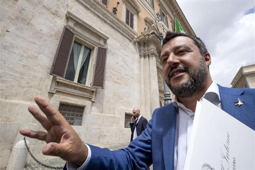 Contro le Nazioni Unite. Salvini chiede a Conte di replicare con durezza alle critiche dell'Alto commissariato ai Diritti umani (Ansa)