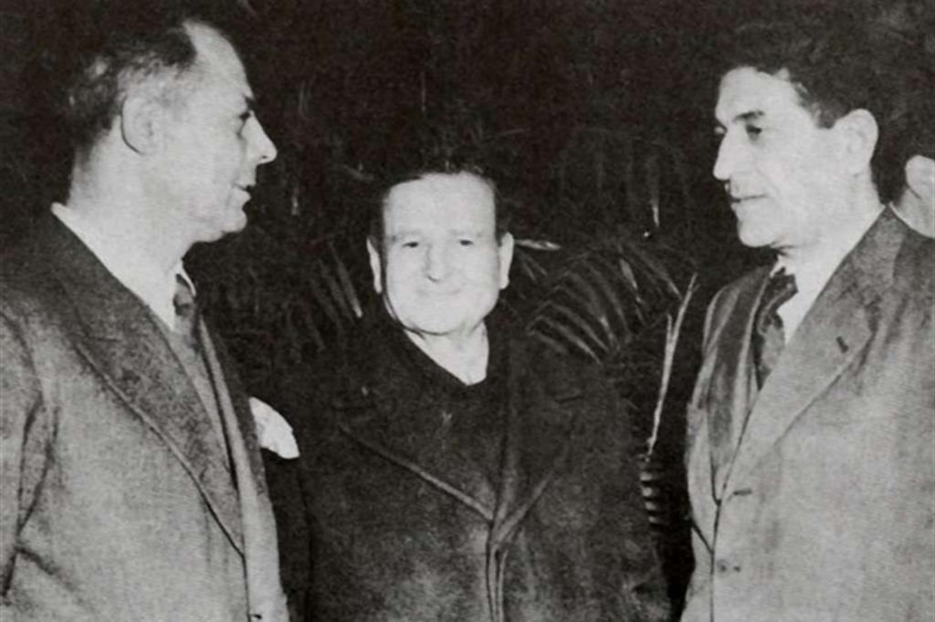 Oreste Lizzadri, Achille Grandi e Giuseppe Di Vittorio