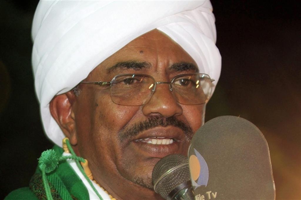 L'ex dittatore sudanese Omar el-Bashir, 75 anni (Ansa)