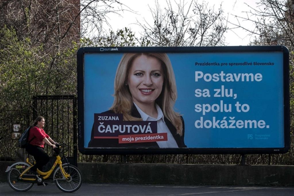 Zuzana Caputová, 45 anni, è la favorita