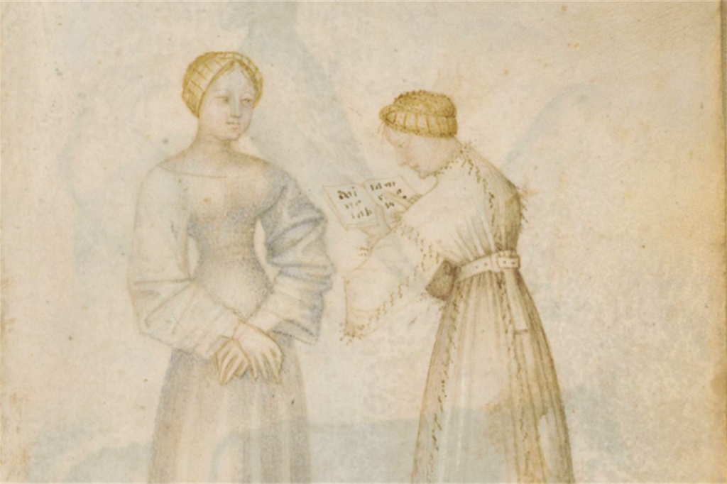 Un disegno di Giovannino De Grassi (XIV secolo)