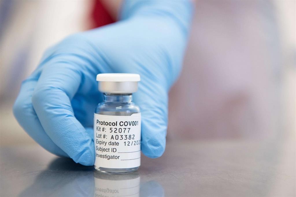 Un flaccone di vaccino anti-Covid