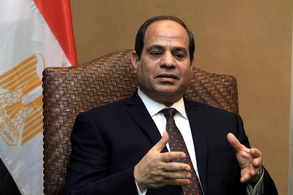 Il presidente egizianoAbdel Fattah al-Sisi