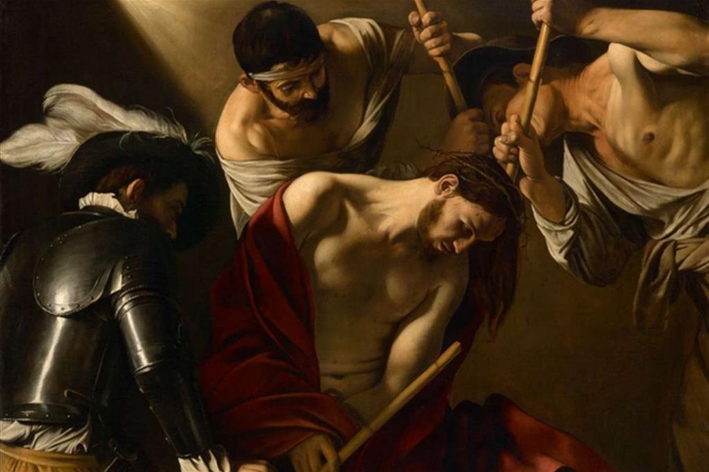 Michelangelo Merisi da Caravaggio, «Incoronazione di spine» (Vienna, Kunsthistorisches)
