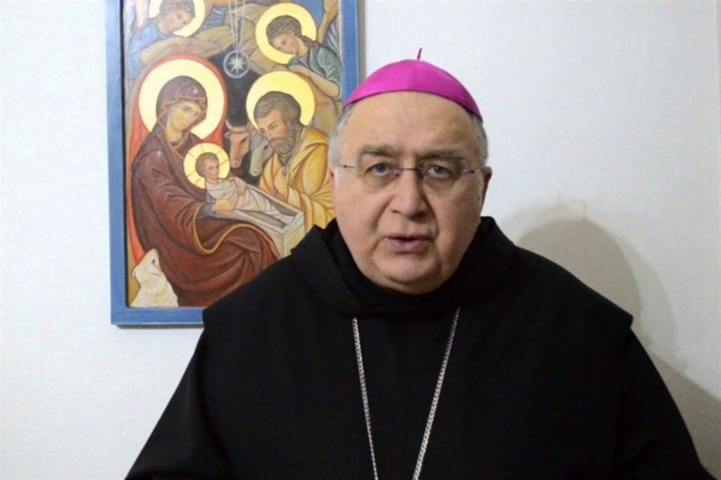 L'arcivescovo di Reggio Calabria-Bova, Giuseppe Fiorini Mosorini