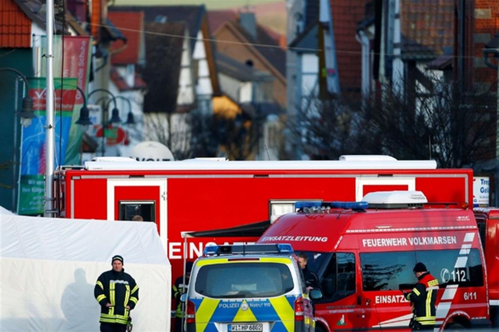 L'attacco è avvenuto a a Volkmarsen, piccolo centro dell’Assia, Land nell’ovest della Germania