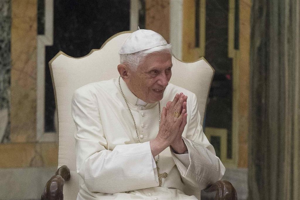 Il Papa emerito Benedetto XVI in una foto di archivio