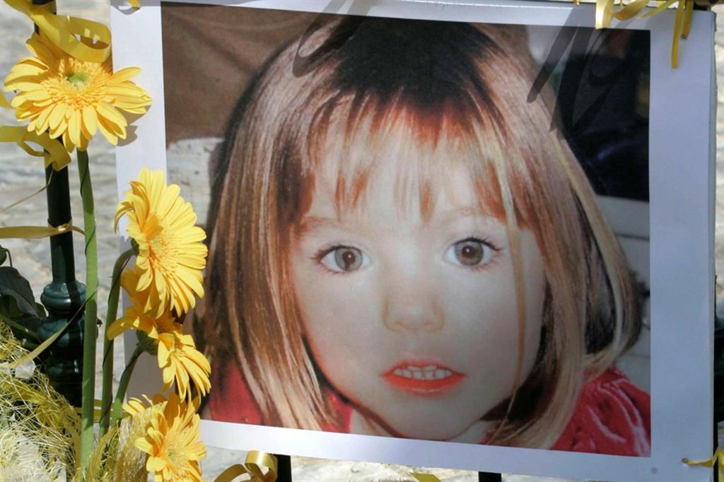 Una foto della piccola Madeleine, "Maddie", scomparsa in Algarve a 3 anni mentre era in vacanza con la famiglia