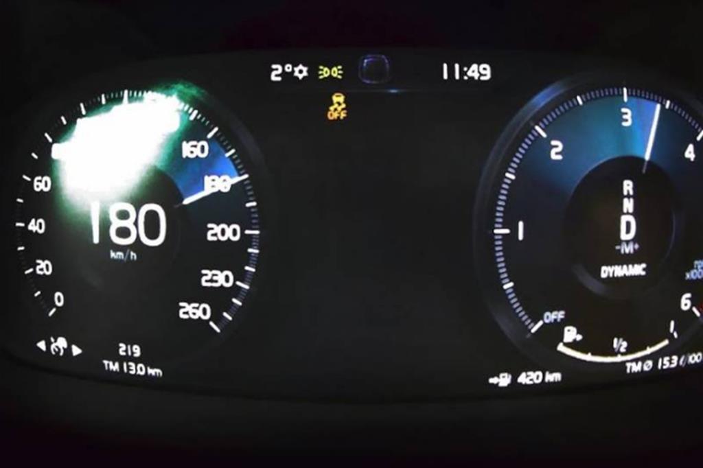 Volvo abbassa il limite massimo di velocità delle sue auto