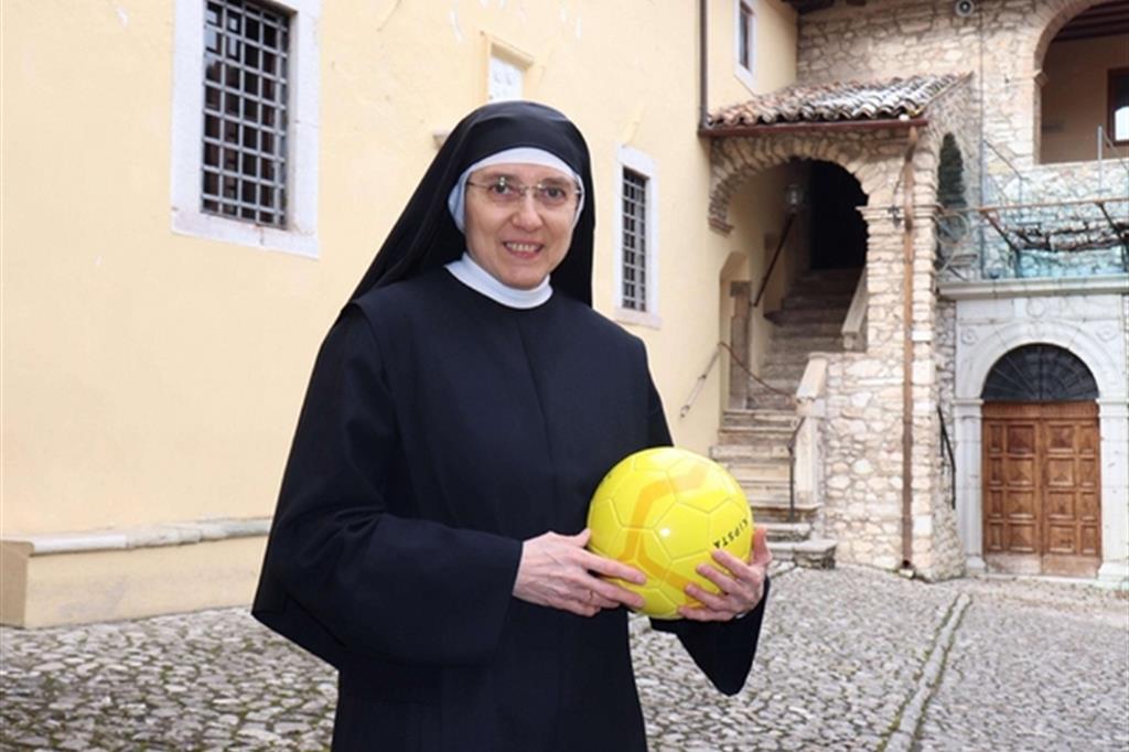 Suor Giacomina Stuani, monaca di clausura del monastero di Santa Rita a Cascia
