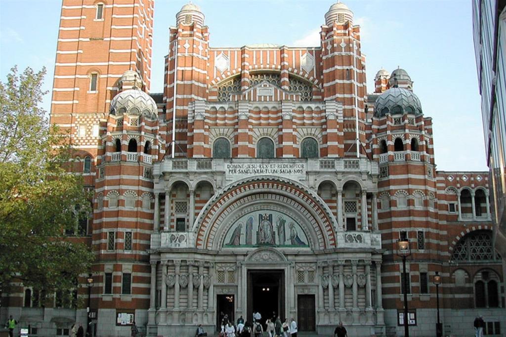 La cattedrale cattolica di Westminster a Londra