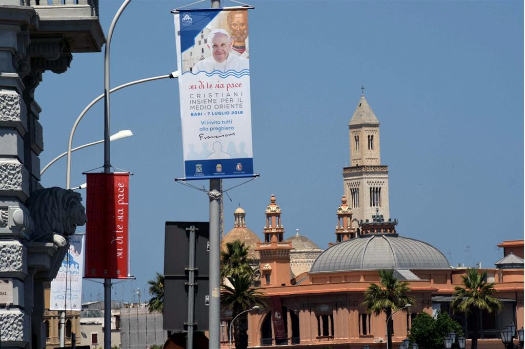 La visita del Papa a Bari nel luglio 2018