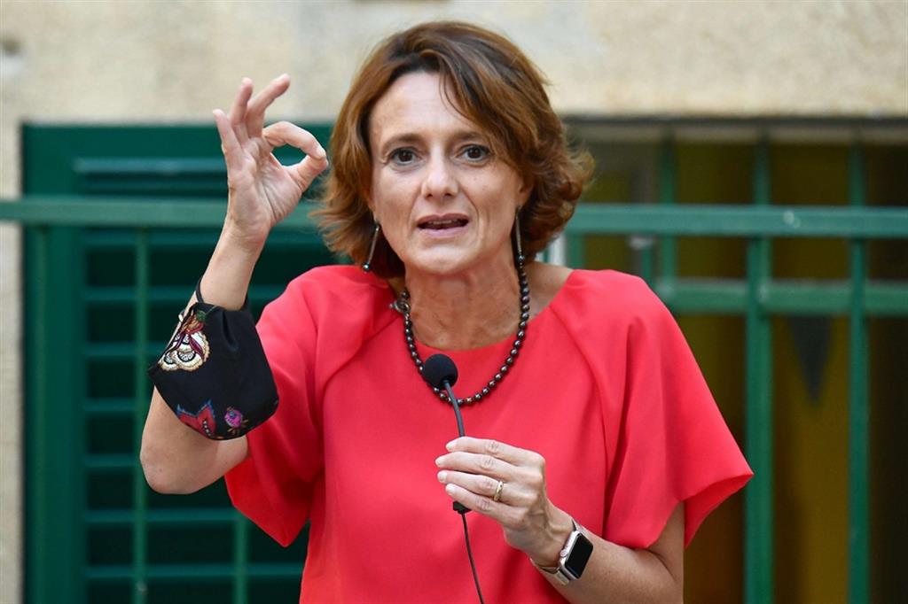La ministra Elena Bonetti