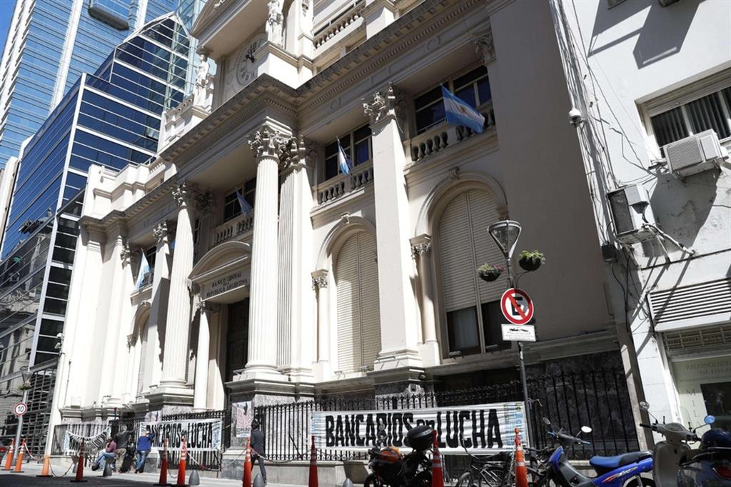 La sede della Banca centrale d'Argentina a Buenos Aires