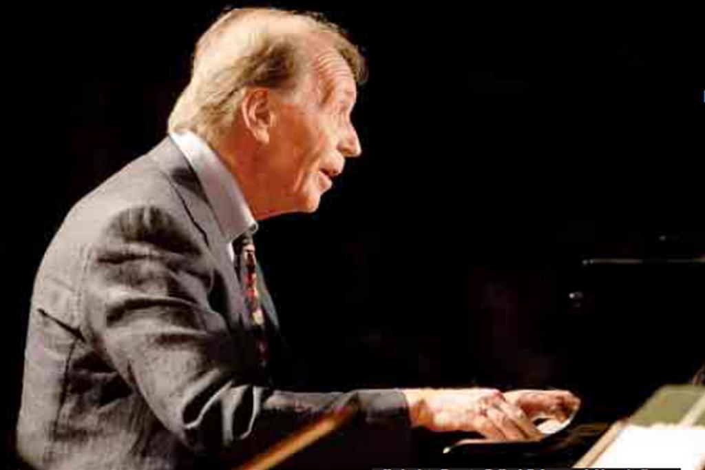 Il pianista Renato Sellani, il decano del jazz italiano