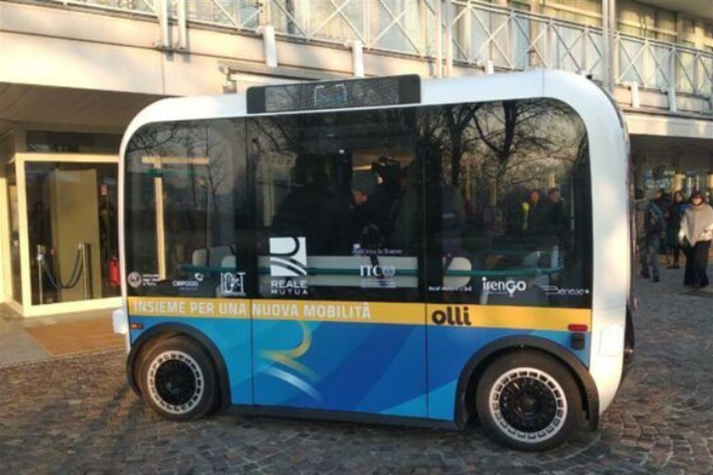 Minibus robot, prove di futuro