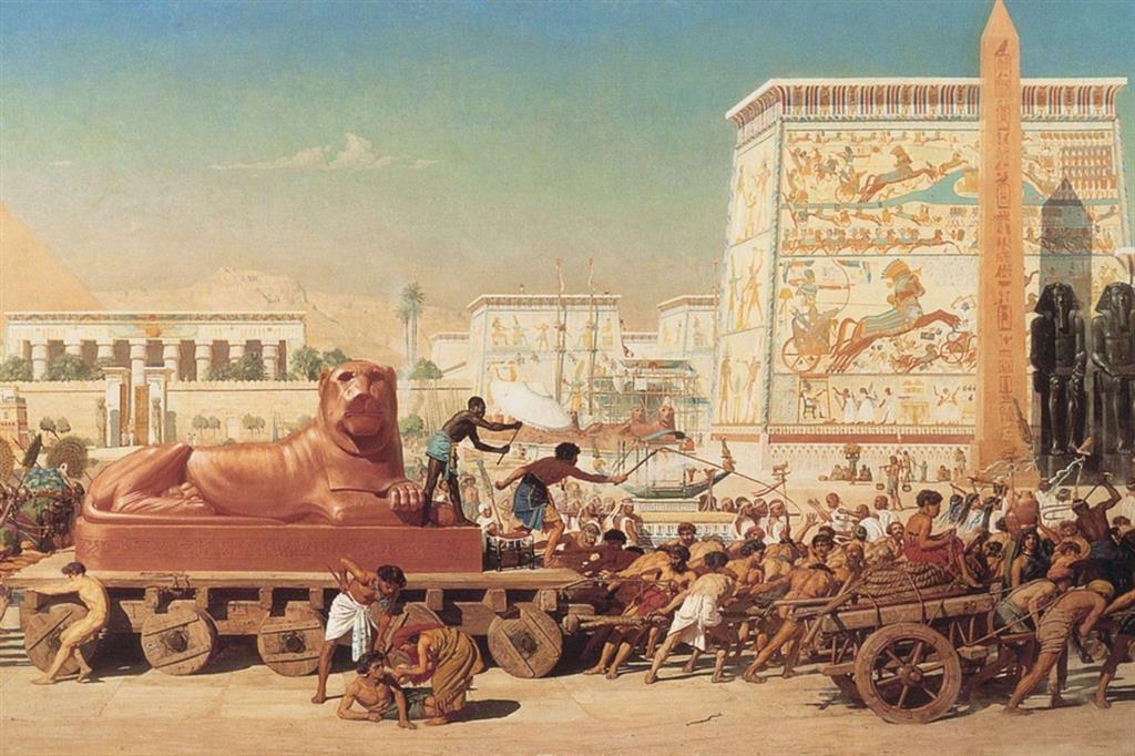 Edward Poynter, “Israele in Egitto” (1867)