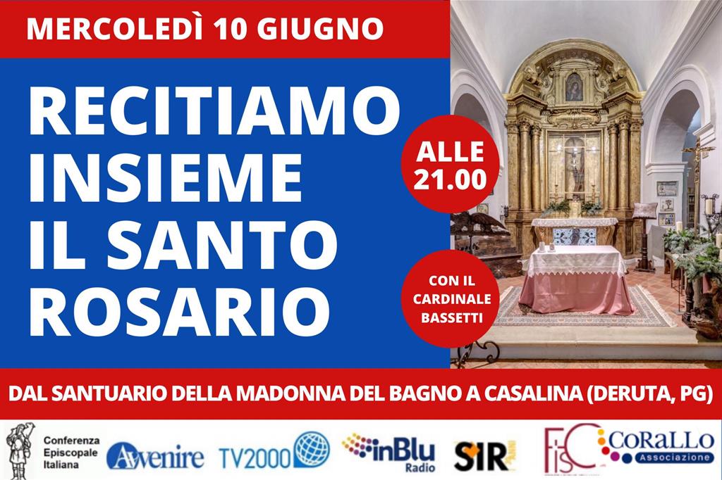 Il Rosario per l'italia con il cardinale Bassetti