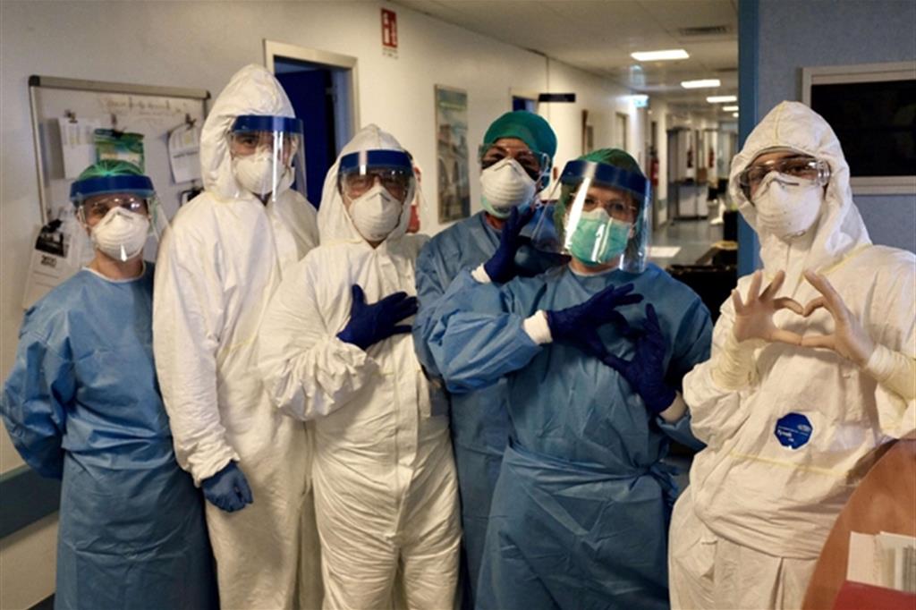 Al lavoro all'ospedale di Cremona ai tempi del coronavirus