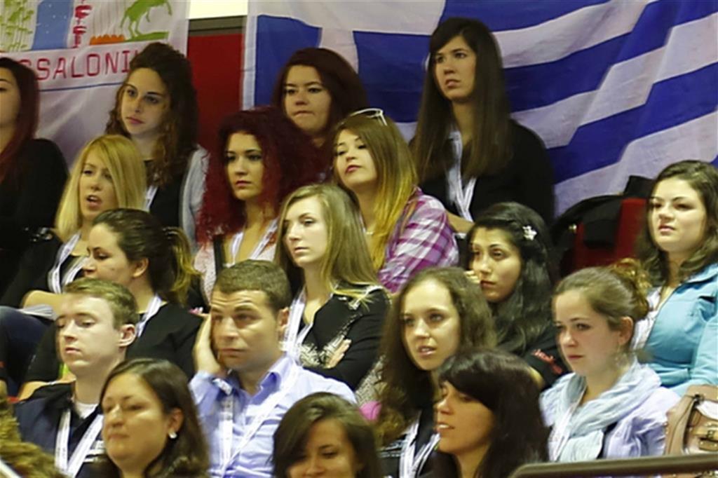 Giovani impegnati nel programma Erasmus